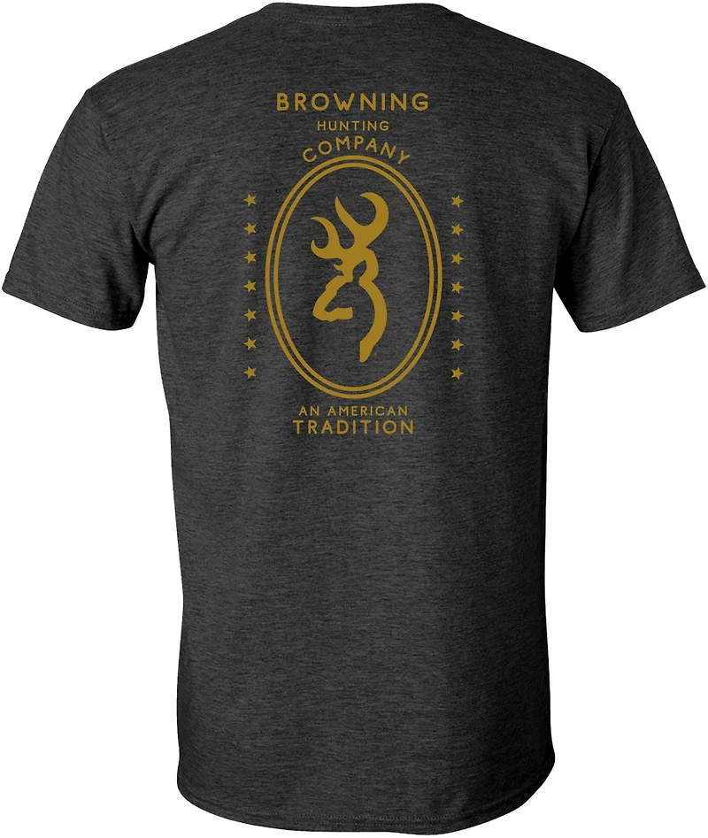 Browning Men's An American Tradition Short Sleeve T-shirt