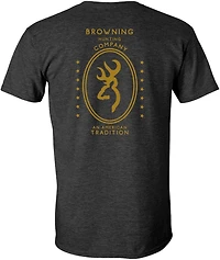 Browning Men's An American Tradition Short Sleeve T-shirt