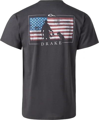 Drake Waterfowl Men's Flag Graphic T-shirt