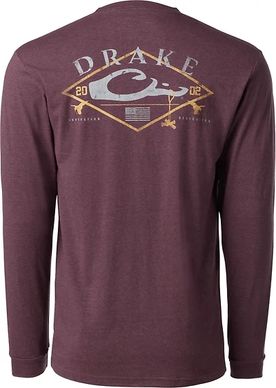 Drake Waterfowl Men's Duck Call Long Sleeve Graphic T-shirt