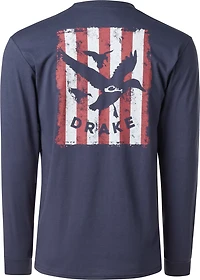 Drake Waterfowl Men's American Landing Long Sleeve Graphic T-shirt
