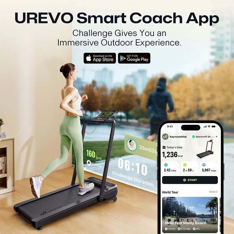 UREVO Strol 2S Pro Treadmill