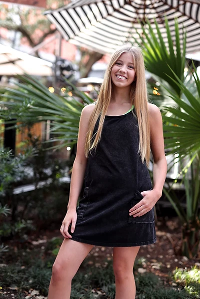 Jadelynn Brooke Women's On The Go Solid Shorts Dress