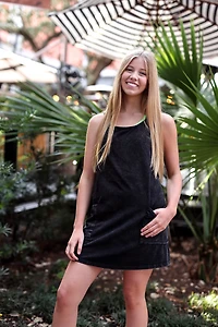 Jadelynn Brooke Women's On The Go Solid Shorts Dress