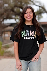 Jadelynn Brooke Women's Mama All Day Short Sleeve T-shirt