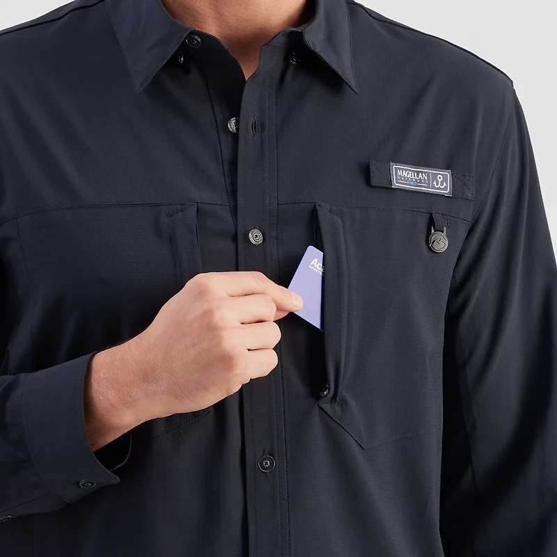 Magellan Outdoors Men's Pro Jacob Wheeler Angler Long Sleeve Shirt