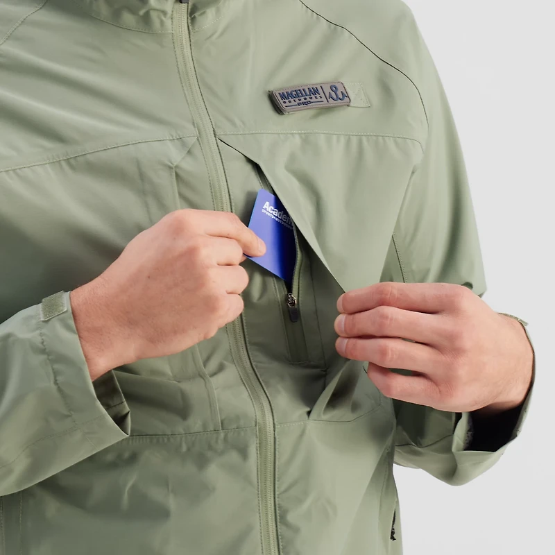 Magellan Outdoors Men's Pro Jacob Wheeler Angler Technical Rainbreaker