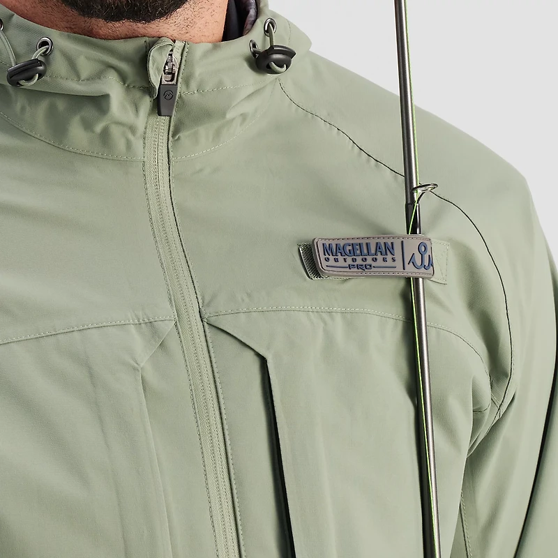 Magellan Outdoors Men's Pro Jacob Wheeler Angler Technical Rainbreaker