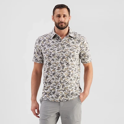 Magellan Outdoors Men's Pro Jacob Wheeler Angler Printed Polo Shirt