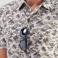 Magellan Outdoors Men's Pro Jacob Wheeler Angler Printed Polo Shirt