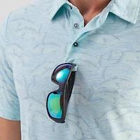 Magellan Outdoors Men's Pro Jacob Wheeler Angler Printed Polo Shirt