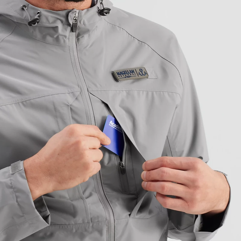 Magellan Outdoors Men's Pro Jacob Wheeler Angler Technical Rainbreaker