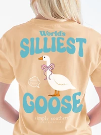 Simply Southern Girls' Silly Goose Graphic T-shirt