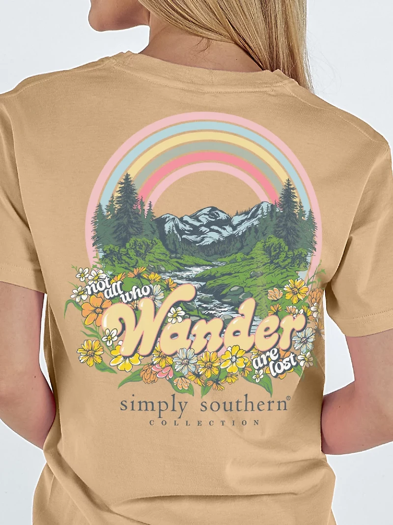 Simply Southern Girls' Wander Graphic T-shirt