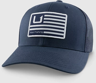 Huk Adults' Huk And Bars Trucker Hat