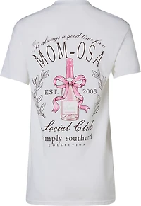 Simply Southern Women's Mom-osa Short Sleeve T-shirt