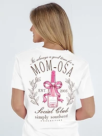 Simply Southern Women's Mom-osa Short Sleeve T-shirt