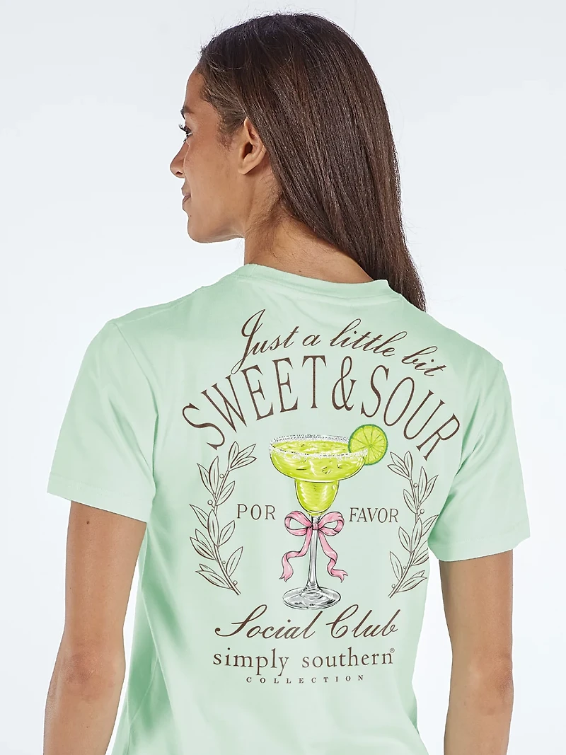 Simply Southern Women's Margarita Short Sleeve T-shirt