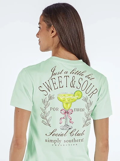 Simply Southern Women's Margarita Short Sleeve T-shirt