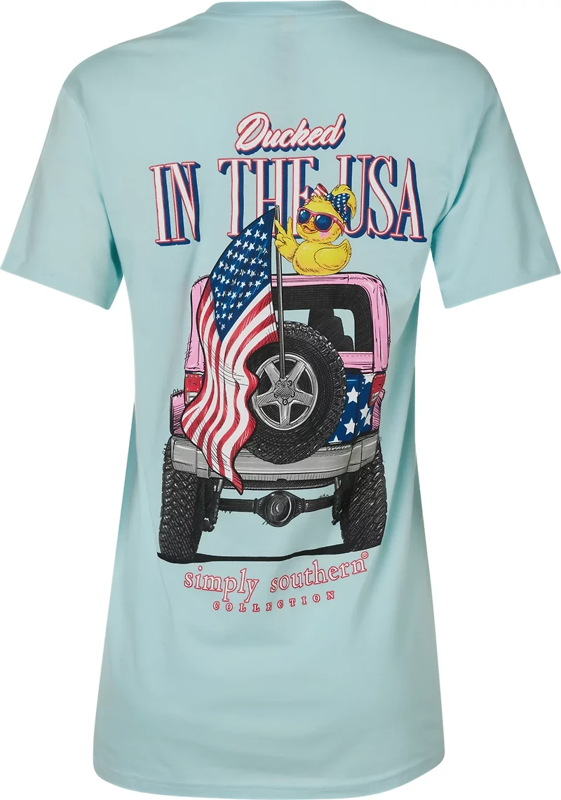 Simply Southern Women's Ducked Short Sleeve T-shirt