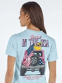 Simply Southern Women's Ducked Short Sleeve T-shirt