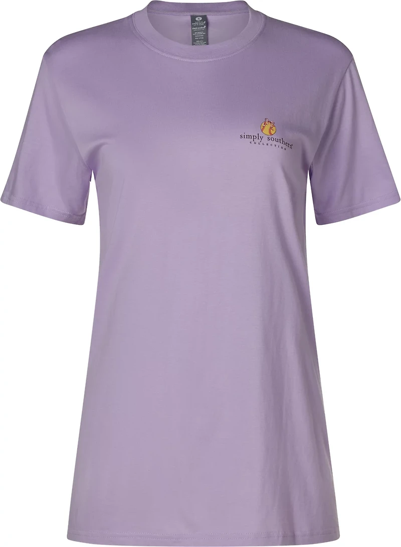 Simply Southern Women's Softball Mom Short Sleeve T-shirt