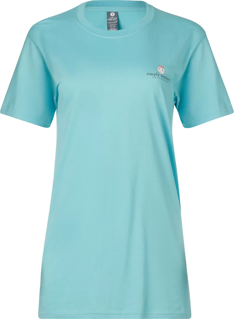 Simply Southern Women's Volleyball Mom Short Sleeve T-shirt