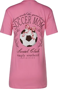 Simply Southern Women's Soccer Mom Short Sleeve T-shirt