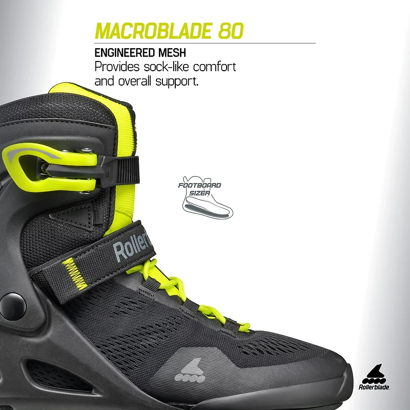 Rollerblade Men's Macroblade 80 Fitness Inline Skates