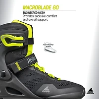 Rollerblade Men's Macroblade 80 Fitness Inline Skates