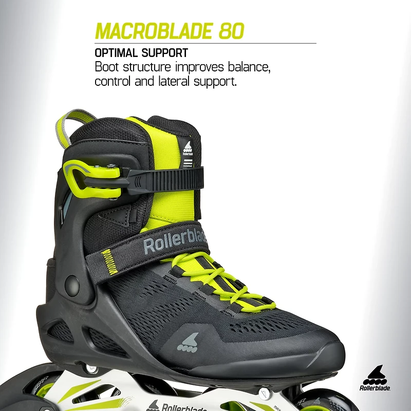 Rollerblade Men's Macroblade 80 Fitness Inline Skates
