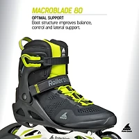 Rollerblade Men's Macroblade 80 Fitness Inline Skates