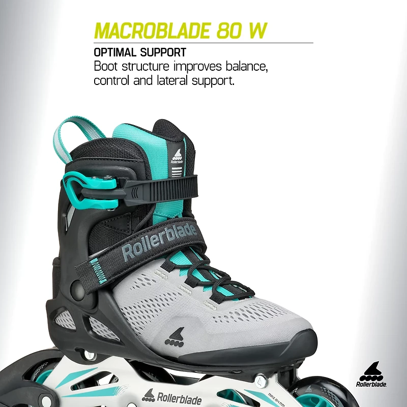 Rollerblade Women's Macroblade 80 Fitness Inline Skates
