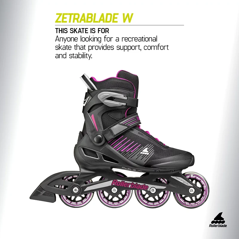 Rollerblade Women's Zetrablade Fitness Inline Skates