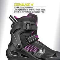 Rollerblade Women's Zetrablade Fitness Inline Skates