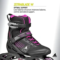 Rollerblade Women's Zetrablade Fitness Inline Skates