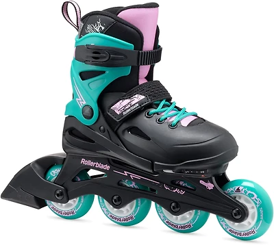 Rollerblade Kids' Fury Adjustable Fitness Inline Skates