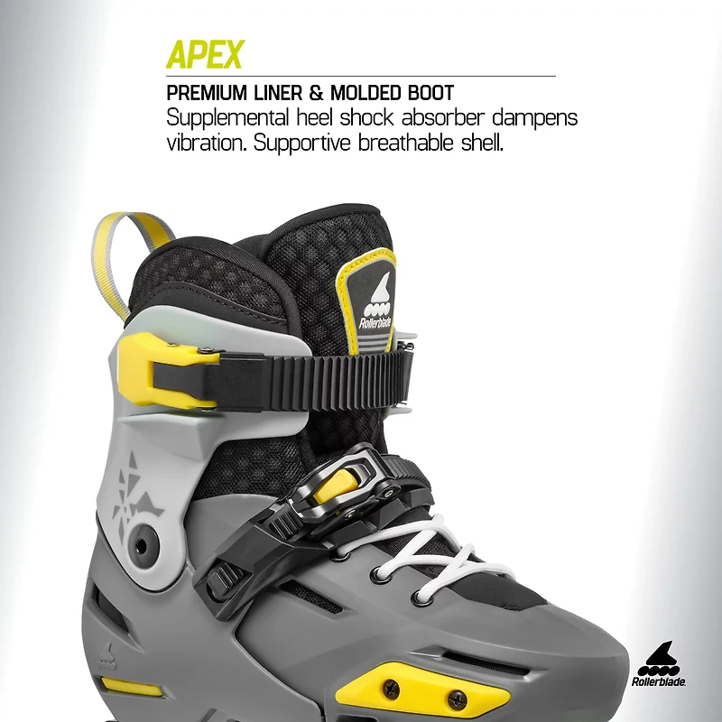 Rollerblade Youth Apex Adjustable Urban Performance Inline Skates