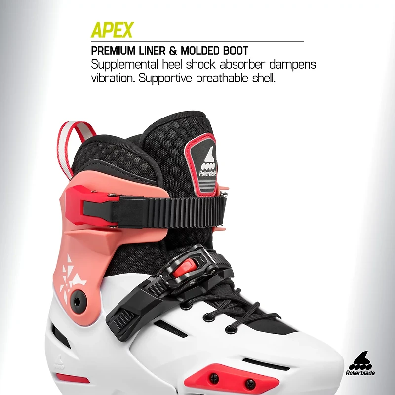 Rollerblade Youth Apex Adjustable Urban Performance Inline Skates