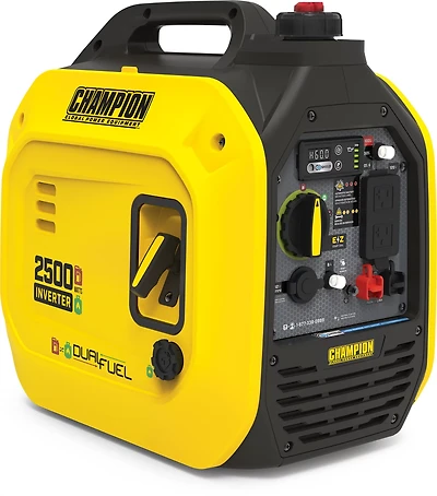 Champion Power Equipment 2,500W Dual Fuel Portable Inverter Generator