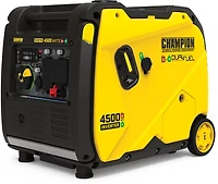 Champion Power Equipment 4,500W Electric Start Dual Fuel RV Ready Inverter Generator