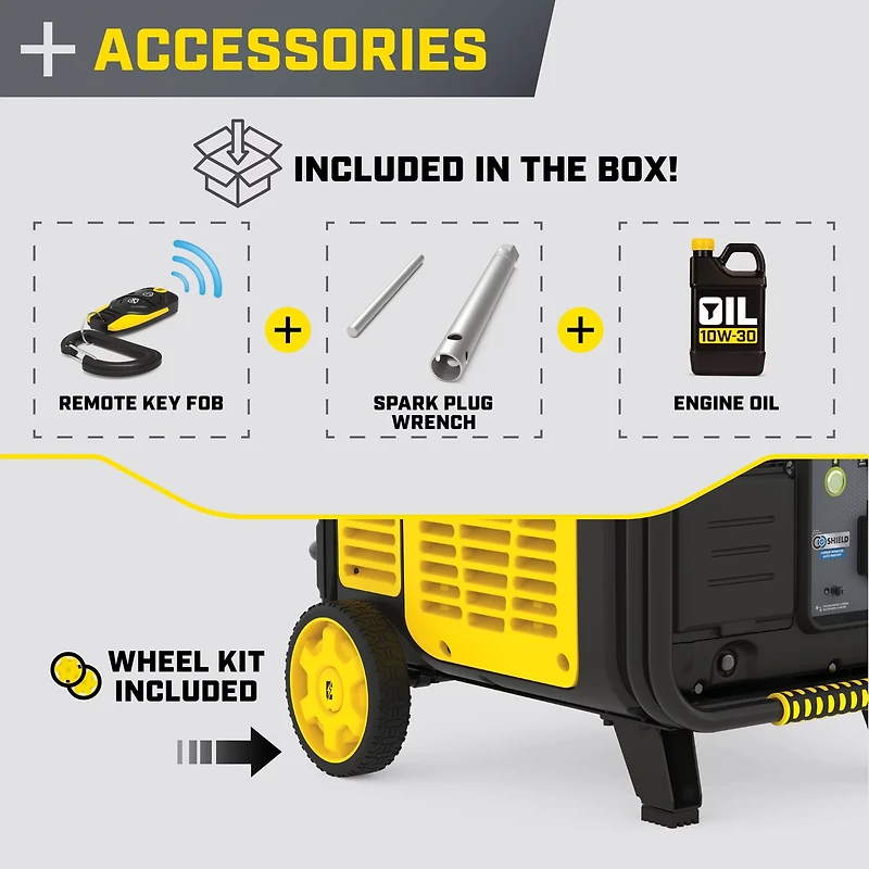 Champion Power Equipment 11,000W Wireless Remote Start Home Backup Inverter Generator