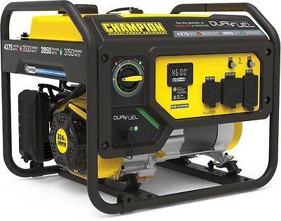 Champion Power Equipment 3,500W Dual Fuel RV Ready Portable Generator