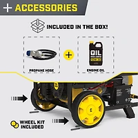 Champion Power Equipment 9,200W Electric Start Dual Fuel Home Backup Generator