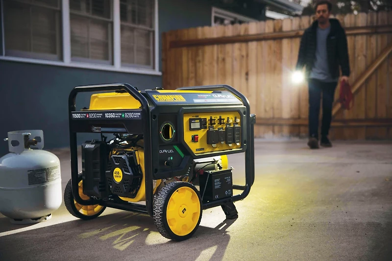 Champion Power Equipment 9,200W Electric Start Dual Fuel Home Backup Generator