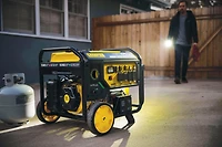 Champion Power Equipment 9,200W Electric Start Dual Fuel Home Backup Generator