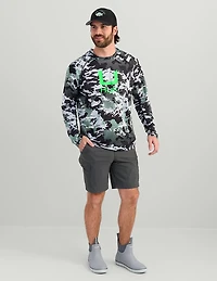 Huk Men's KC Print Icon Performance Hoodie