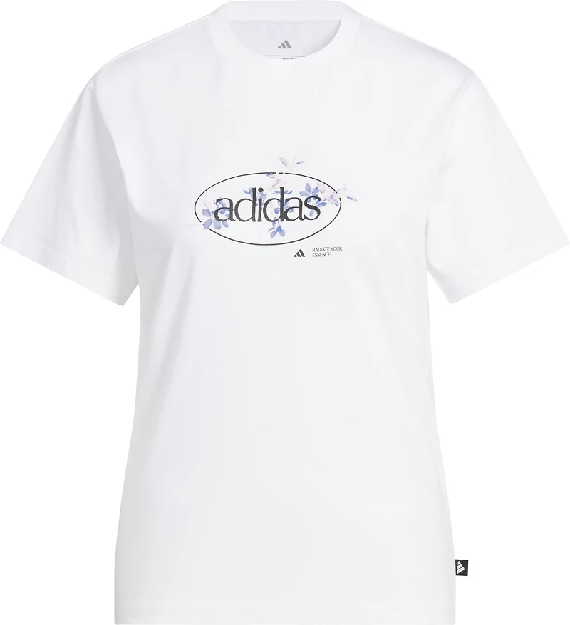 adidas Women's Elements Radiate Floral Graphic T-Shirt