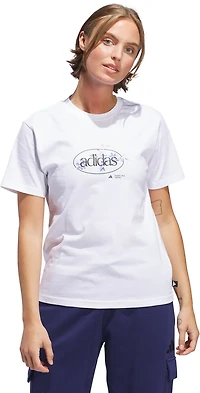 adidas Women's Elements Radiate Floral Graphic T-Shirt