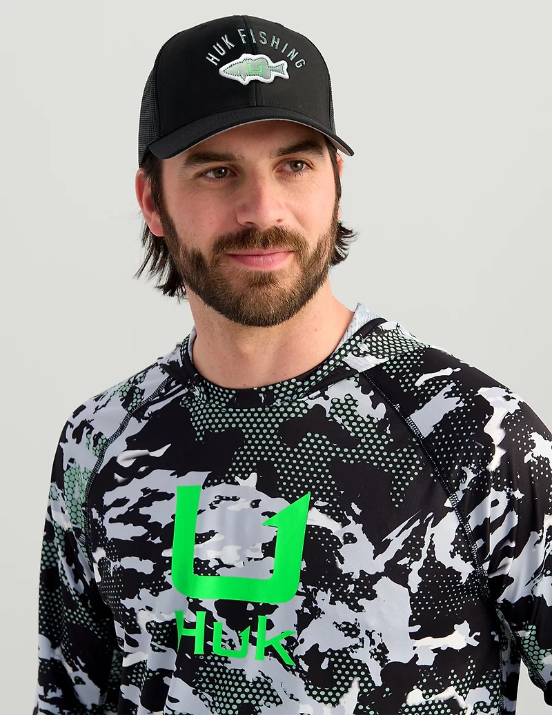 Huk Men's KC Print Icon Performance Hoodie